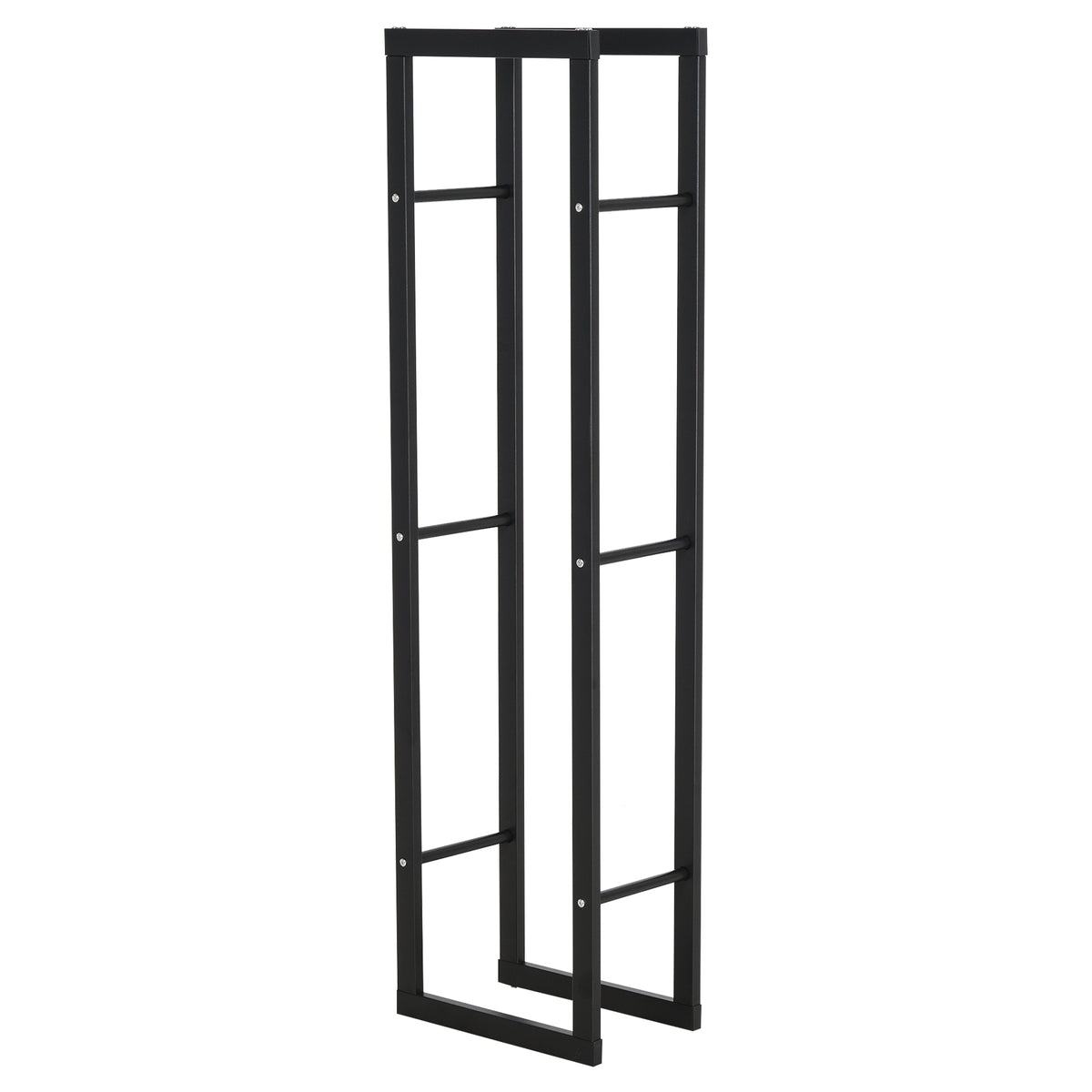 Metal Firewood Rack Elevated Design 150H x 40Wcm
