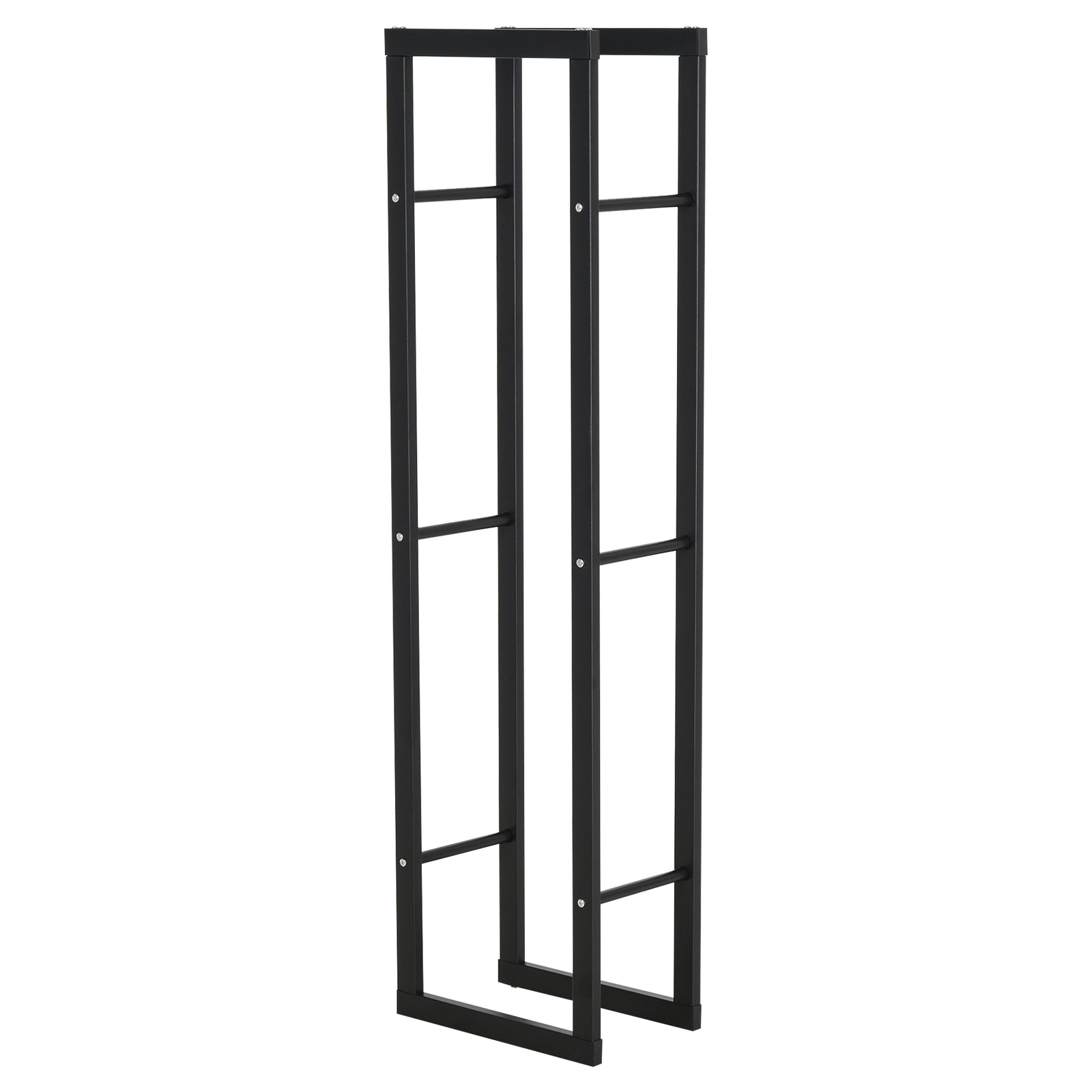 Metal Firewood Rack Elevated Design 150H x 40Wcm