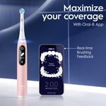 Io 6 Sensitive Edition Electric Toothbrush With Travel Case, Pink Sand