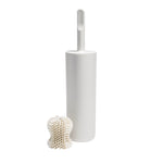 Recycled Toilet Brush Head - Replaceable with a robust 360° hourglass shape - Made in the UK | Stone