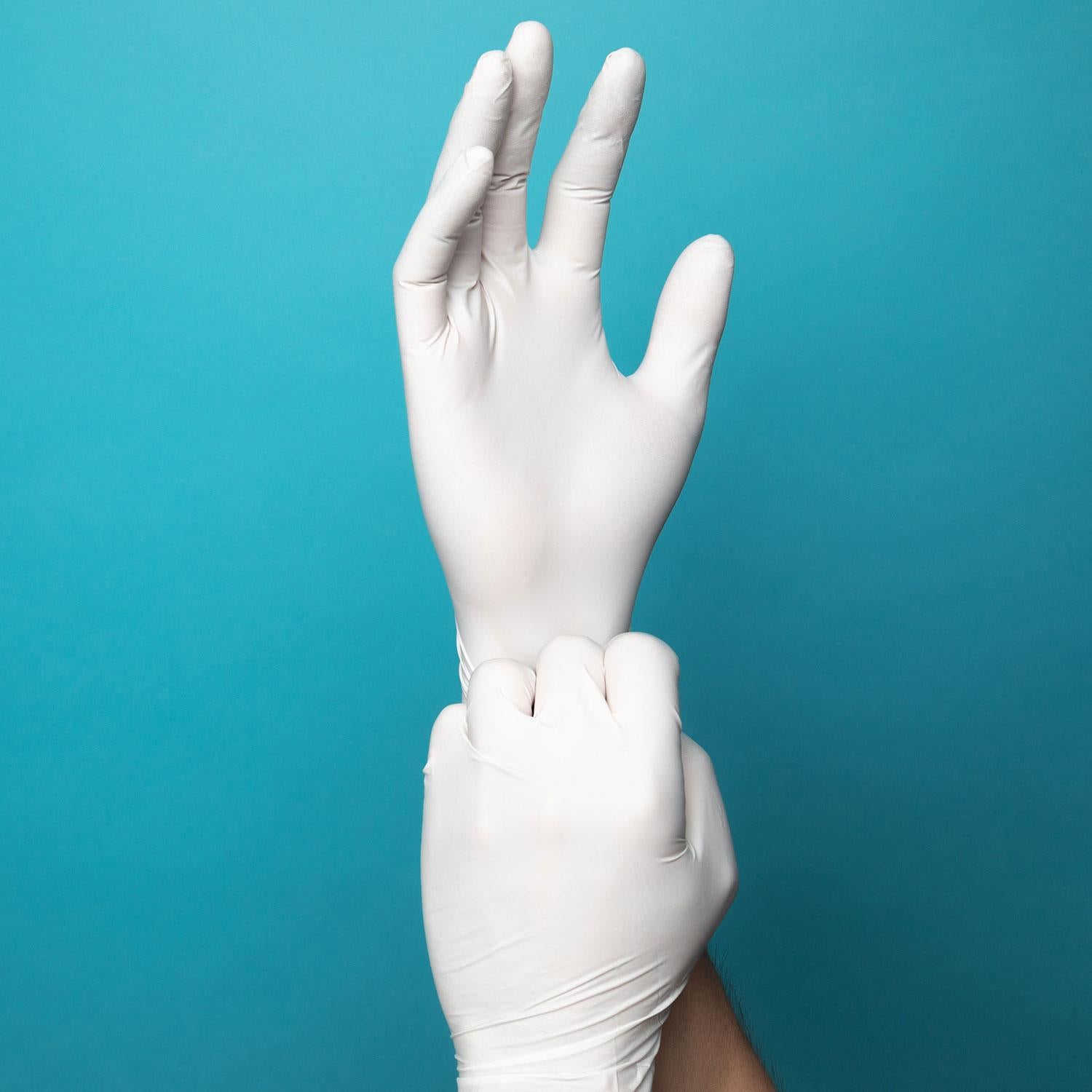 Latex Gloves Extra Small Xs Disposable Medical Grade Food Safe 100 Pack