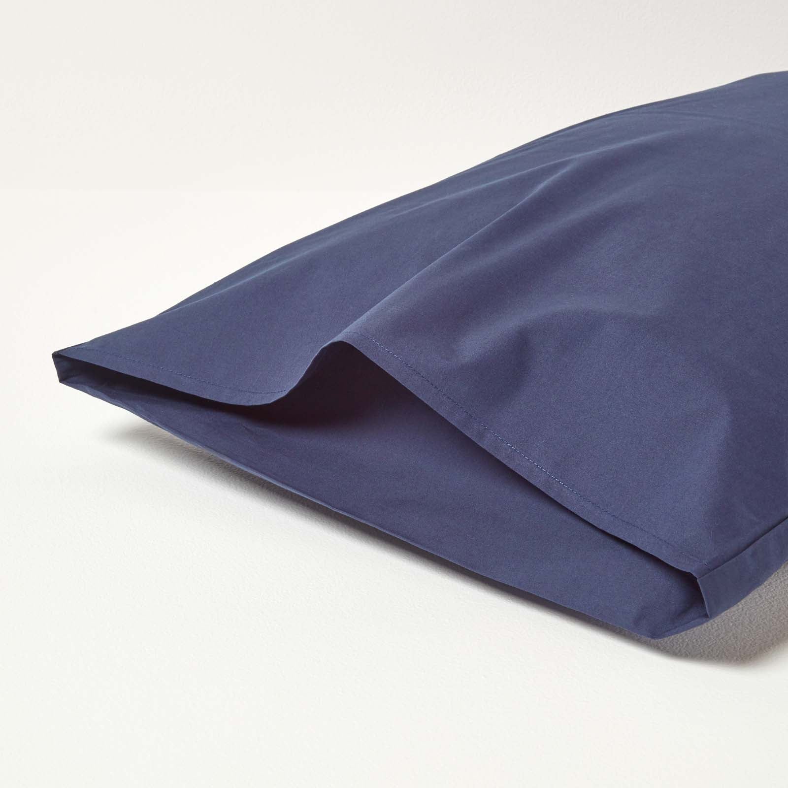 Egyptian Cotton Housewife Pillowcase 200 Tc | 48 x 74cm | Navy Blue
