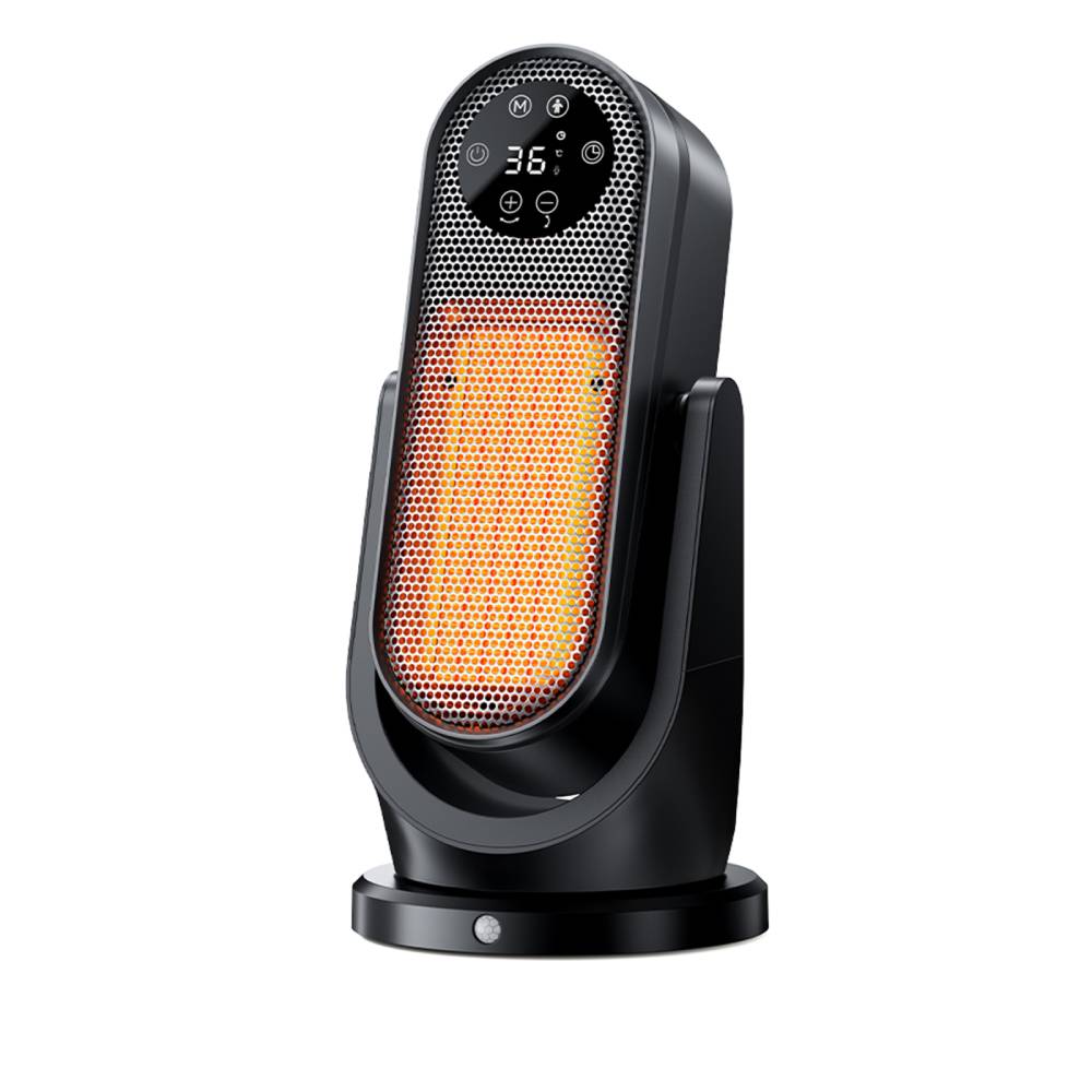 Electric Ptc Space Heater With Remote Control, Oscillation, And Human Sensor – Efficient Heating