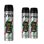 Limited Edition Fifa Africa Anti-perspirant Aerosol Deo Spray 200ml, 3 Pk
