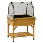 Raised Planter Greenhouse Frame & Multi-cover Set