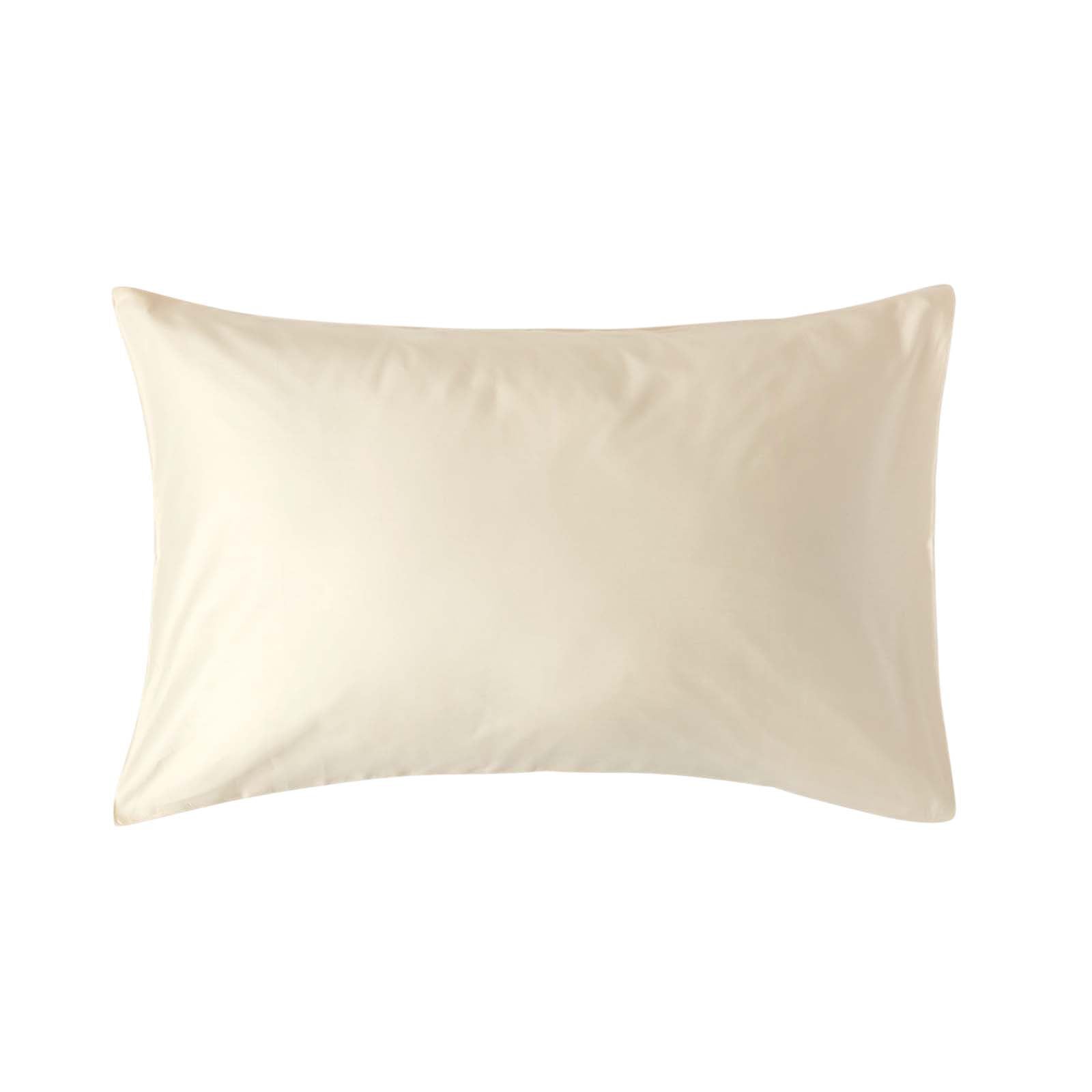 Organic Cotton Housewife Pillowcase 400 Tc | 48 x 74cm | Cream