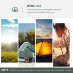 Camping Tent For 2 Person Dome Tent With Storage Pocket | Dark Green