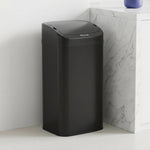 48l Sensor Bin, Stainless Steel Kitchen Bin With Automatic Close | Black