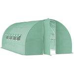Reinforced Polytunnel Greenhouse 6x3m
