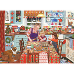 Festive Fancies - Big 500 Piece Jigsaw Puzzle For Adults & Kids, With Extra Large Pieces