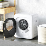 Compact Dryer Machine With 5 Modes, 4kg Small Tumble Dryer | White