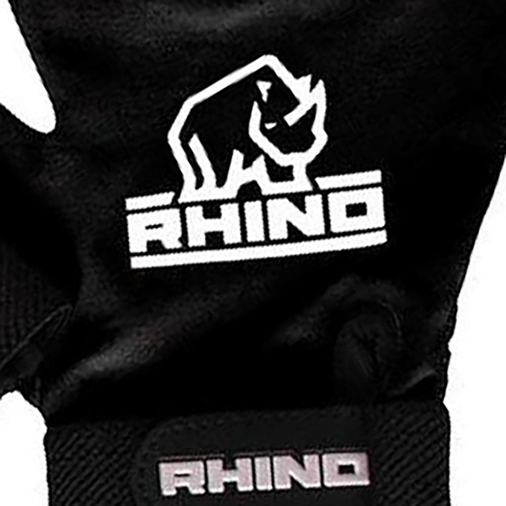 Unisex Adult Pro Half Finger Rugby Mitts | Small | Black
