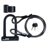 Bike U-lock With Cable