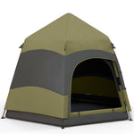 Outsunny Double Layer Dome Tent, 4 Man Hexagon