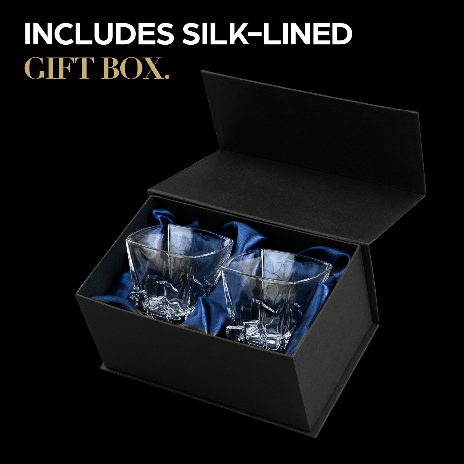 On The Rocks Whiskey Tumbler Set