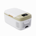 16l / 23l Car Refrigerator Portable Compressor Car Fridge Freezer Electric Cooler Box With 12/24v Dc Down To -20℃ | Small | Green