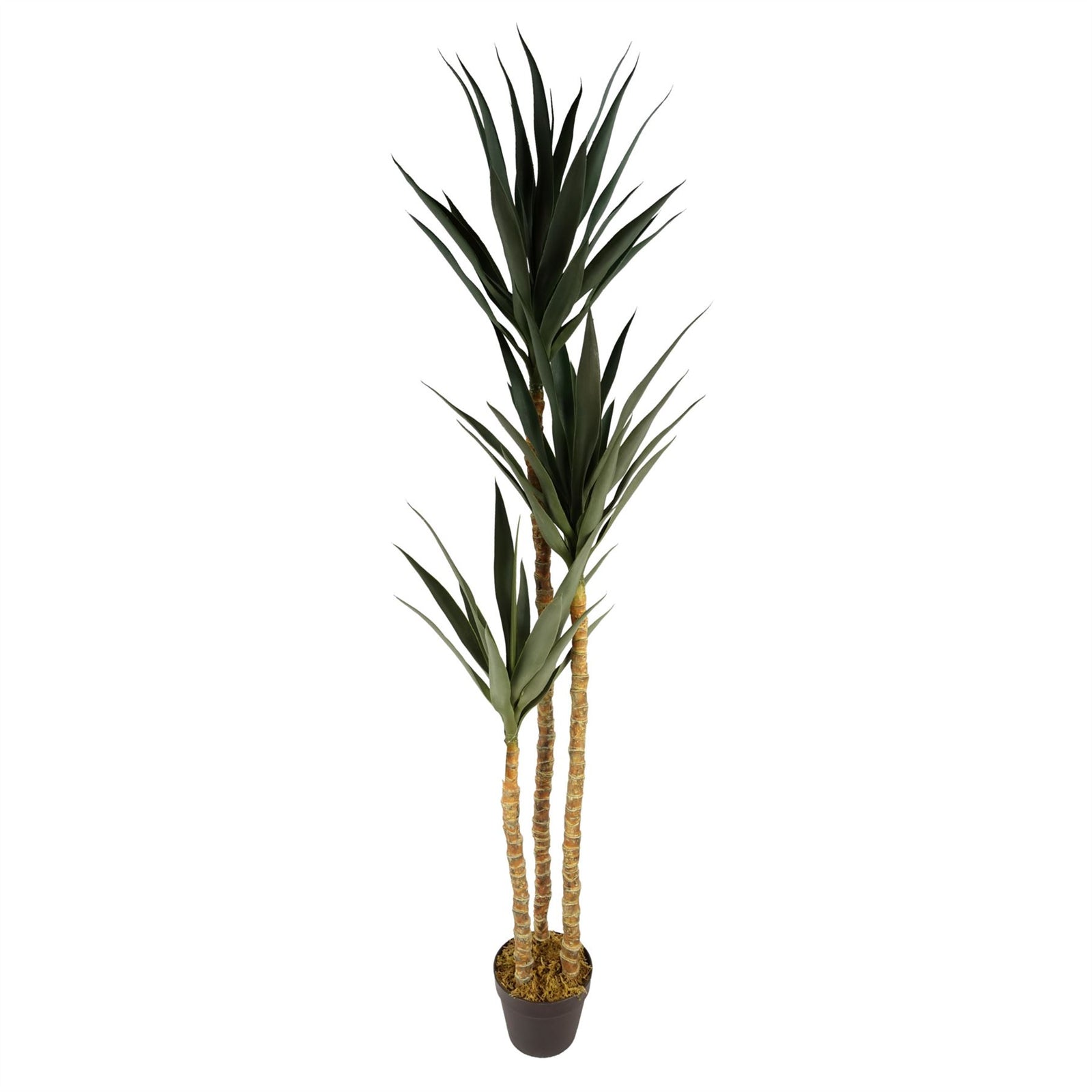 Artificial 170cm Xl Triple Yukka Tree Plant Spiky Tree Plant