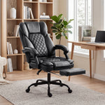 Home Office Chair Reclining Function High Back | Black