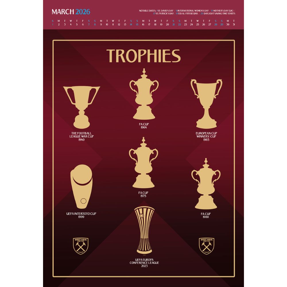 2026 A3 Deluxe Calendar Official Product