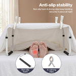 Blanket Lifter For Feet Foot Tent Blanket Support Holder Bar Adjustable | Black & White