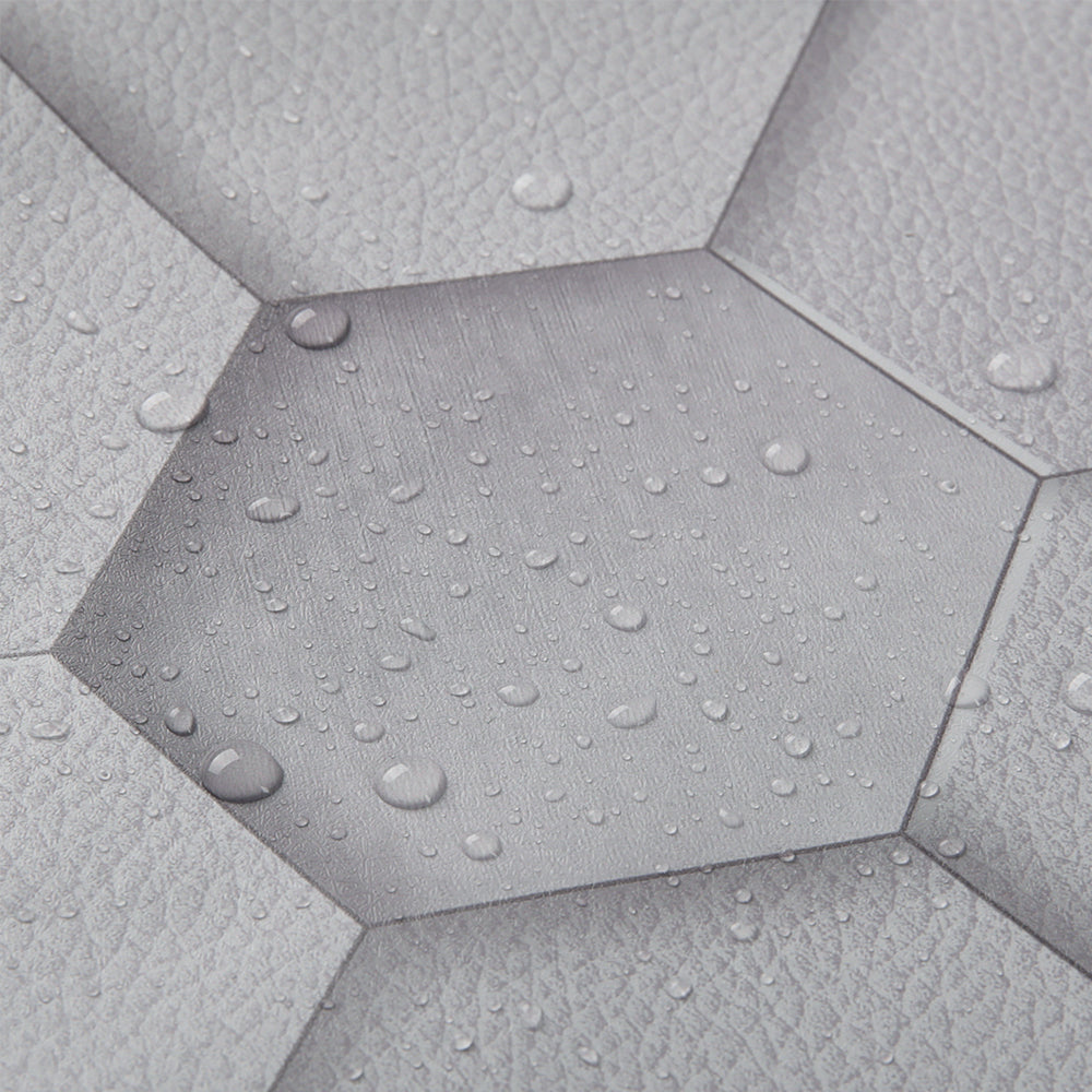 3d Hexagonal Modern Pvc Wallpaper Home Wall Decoration