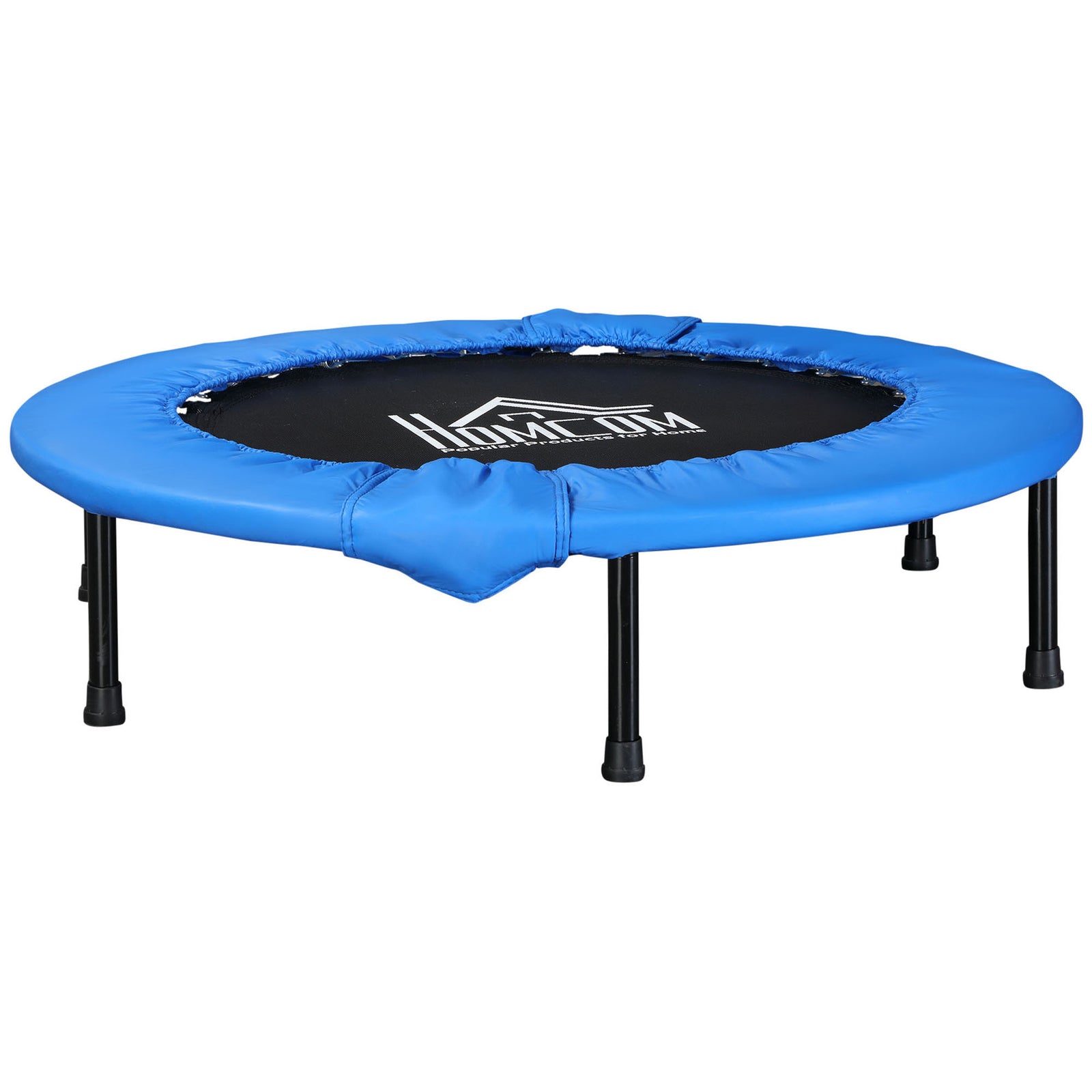 Trampoline Indoor Outdoor Rebounder Mini Jumper Sports Game | Large | Blue