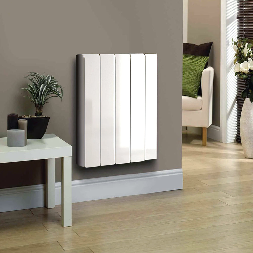 1000w Wifi-enabled Ceramic Electric Heater With Lcd, Timer & Overheat Protection