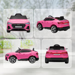 12v Kids Electric Ride-on Car/ W Remote Control, Lights, Music | Pink
