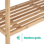 Bamboo Shoe Storage Bench