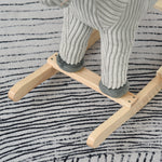 Children's Rocking Horse Ride-on Sound Wood Base Handlebars 36-72 Months