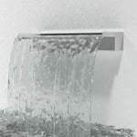 0.2-0.6m Back Entry Stainless Steel Water Blade-13 cm Spout Width | Large | Silver