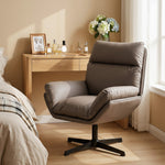 Accent Chair With 360° Swivel | Dark Brown