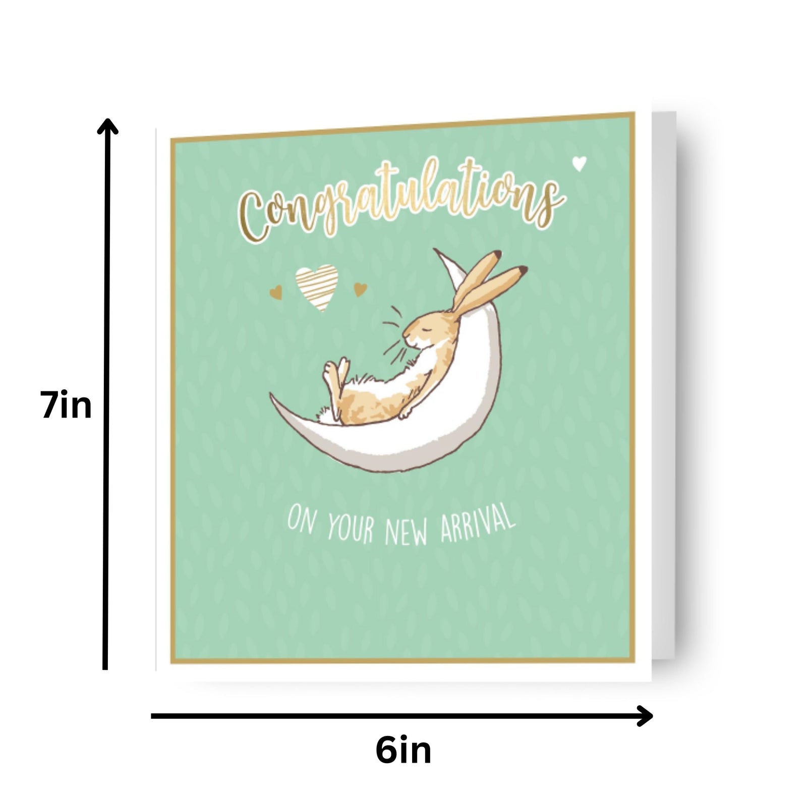 New Arrival' New Baby Card Official Product