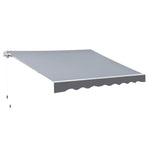 2.5x2m Garden Patio Manual Awning