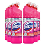 Thick Bleach Pink Power Disinfectant Multi-purpose Cleaner Gel, 6x750ml