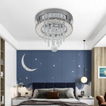 Modern Crystal Ceiling Light With Droplets