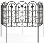 5pc Garden Fencing Panels Bed Border Animal Barrier