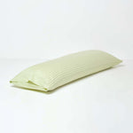 Egyptian Cotton Satin Stripe Housewife Pillowcase 330 Tc | Body | Sage Green