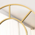 Mio - Metal Arched Window Mirror | 200cm x 120cm | Gold