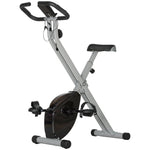 Folding Exercise Bike With 8-level Magnetic Resistance | Gray