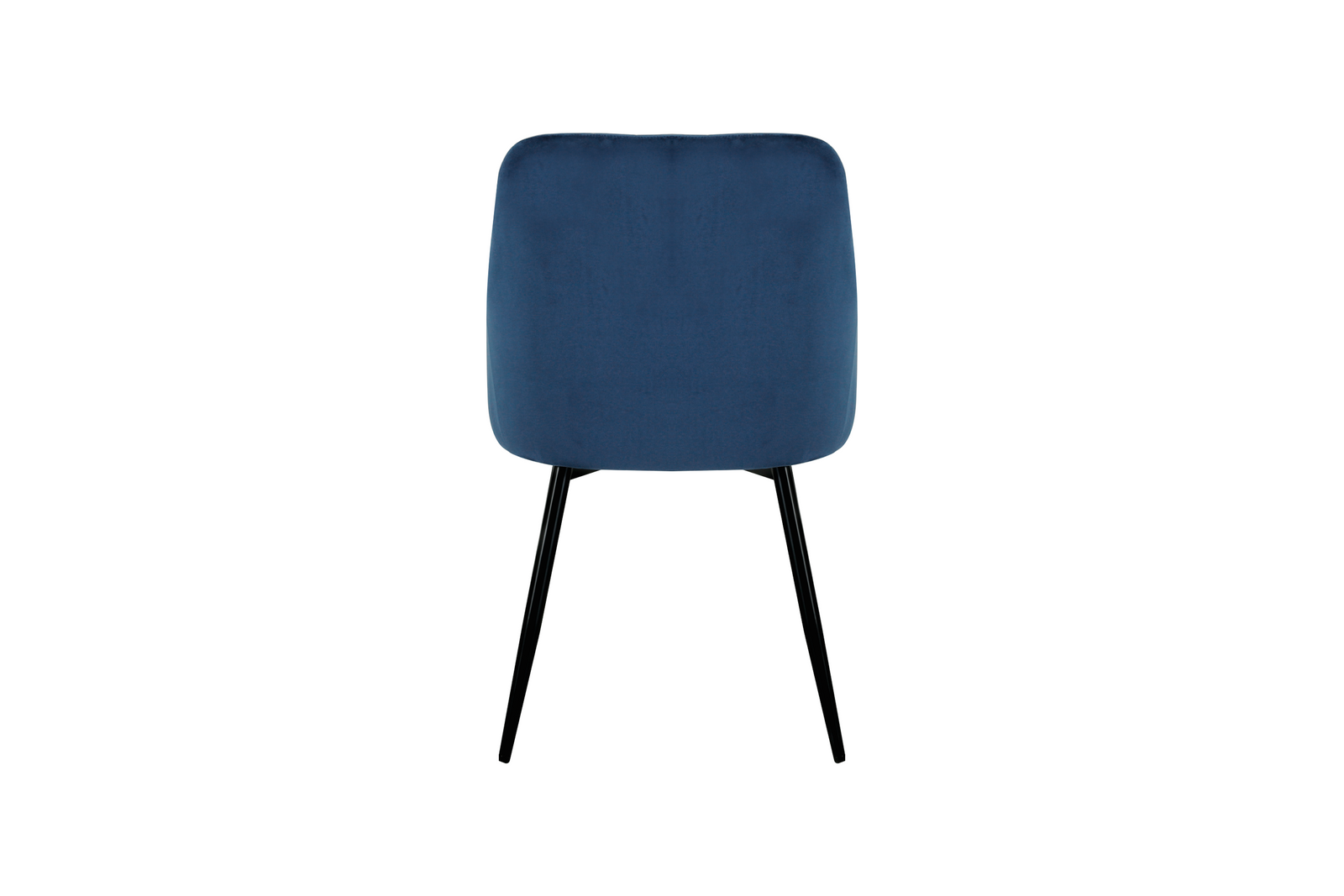 San Diego Marble Top Dining Table With Charlotte Velvet Chairs | Blue