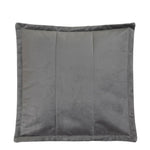 Vita Velvet Footstool Bean Bag Pouffe | Charcoal