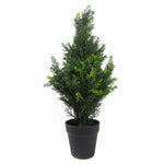 60cm Uv Artificial Cedar Cypress Topiary Uv Resistant