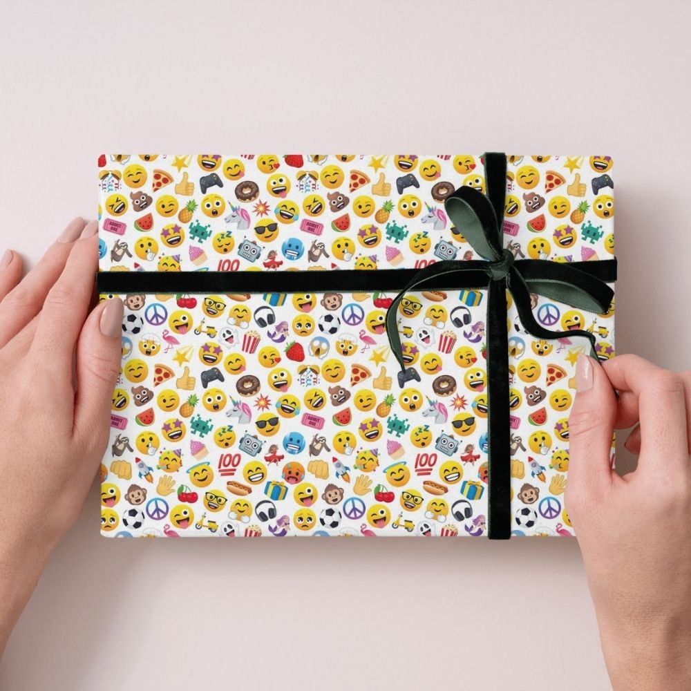Emoji 2m Roll Wrapping Paper
