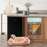 60 Litre Adjustable Thermostat Reversible Door Freestanding Under Counter 48cm Upright Freezer