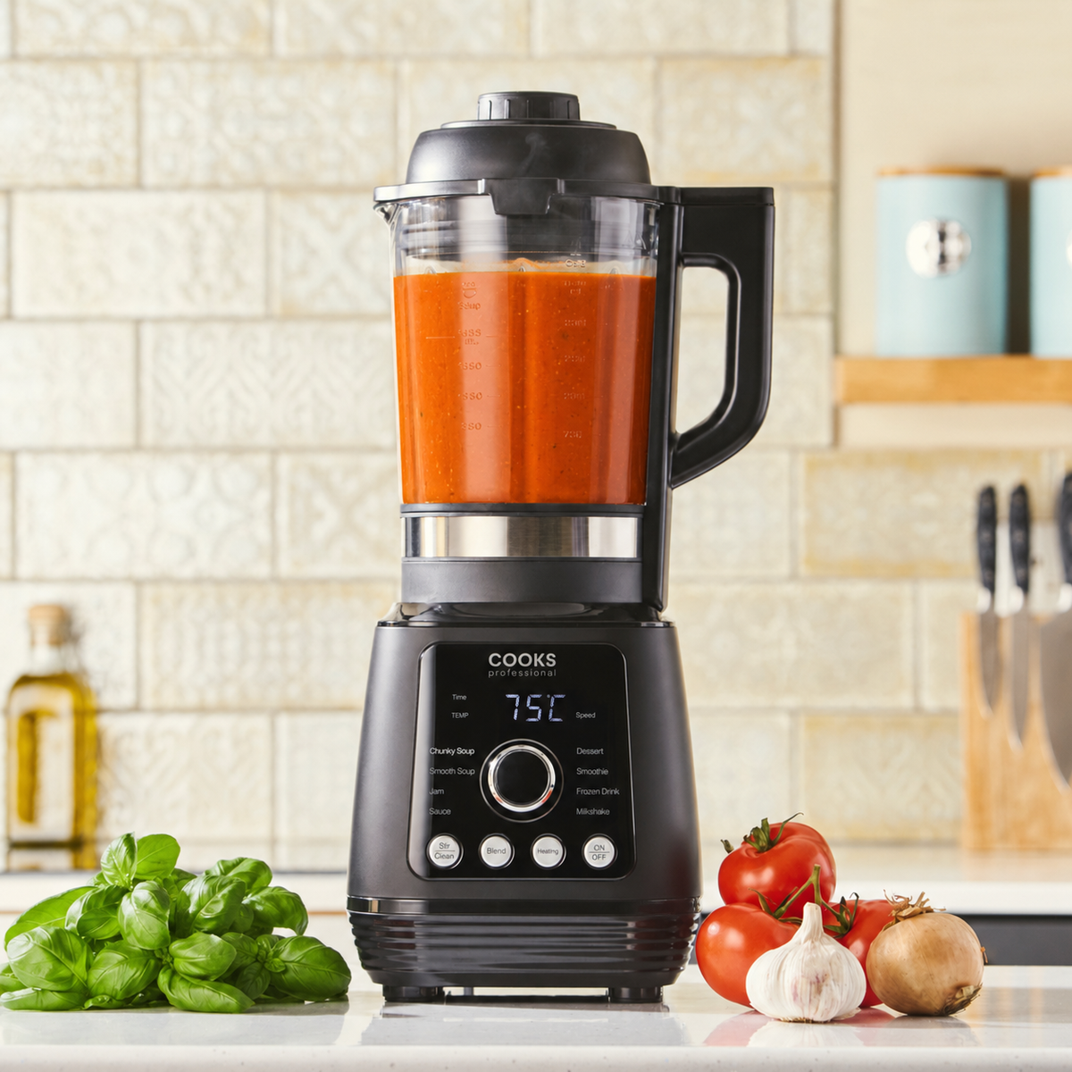Heated Blender And Soup Maker