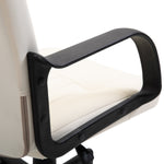 Swivel Executive Chair Pu Leather | Cream