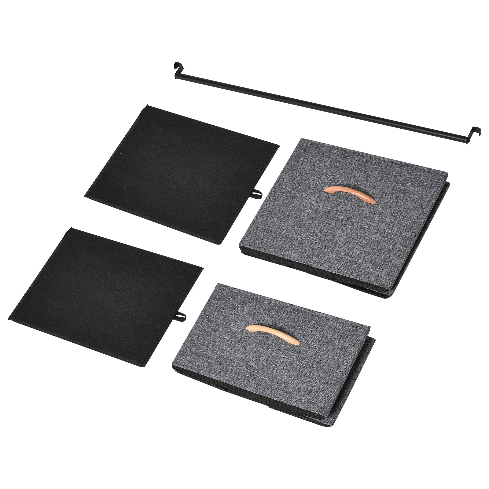 Storage Coat Rack Hallway Bedroom Organiser Shelves Hanger