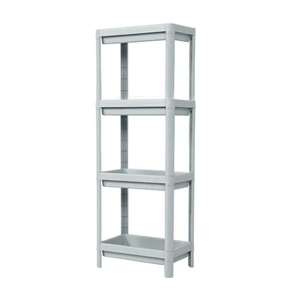 4 Layers Freestanding Plastic Corner Storage Rack For Bathroom Kitchen