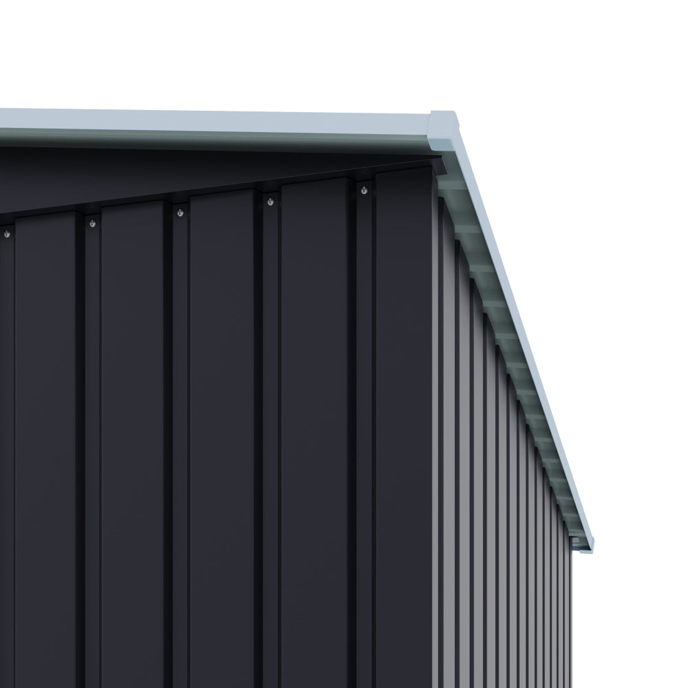 5 x 3 Ft Outdoor Metal Storage Shed With Lockable Door For Garden